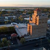 Downtown Walla Walla views from Baker Boyer Bank rooftop