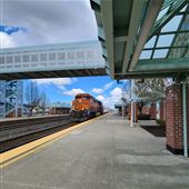 Auburn Train & Depot Station