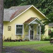 Fall City Yellow Cottages
