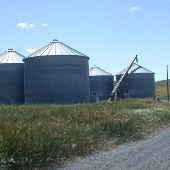 Colfax Grain Silo