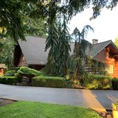 Log Home at Evergreen Gardens