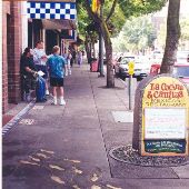 Dancing Feet Sidewalk Art