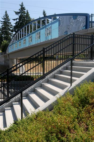 City of Shoreline - Interurban Trail Bridge (8/7/2012)